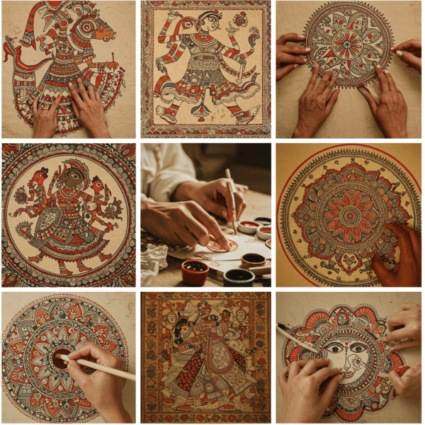 Therapeutic Indian Folk Art