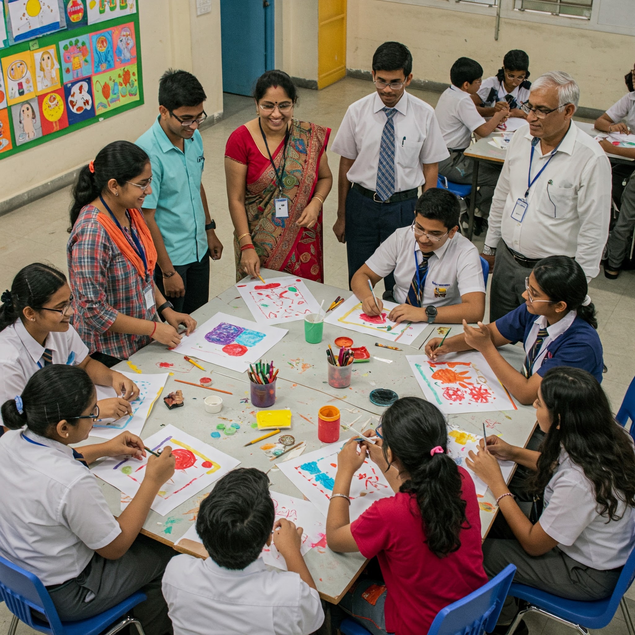 Mental mock drill school